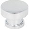 Jeffrey Alexander 1-1/4" Diameter Polished Chrome Elara Cabinet Knob 484PC - alternate 1